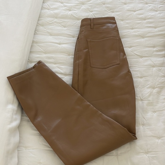 Aritzia Wilfred Melina Faux Leather Pant - Picture 8 of 13